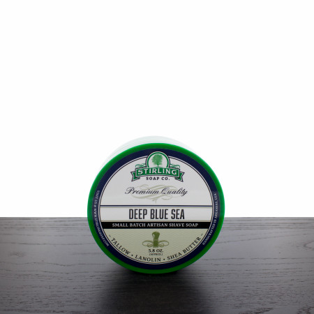 Stirling Soap Company Shaving Soap, Deep Blue Sea